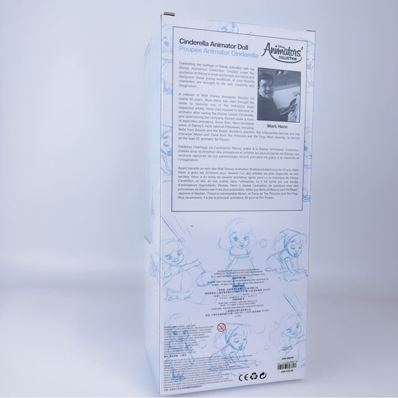 NIB Disney Animator Doll Cinderella 16” - Picture 5 of 6